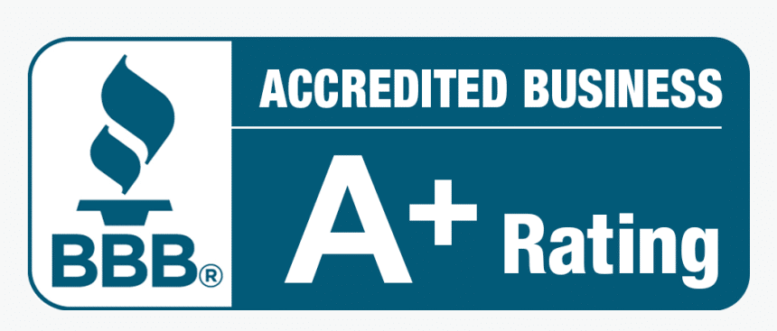 A+ Rated With the better business bureau.
